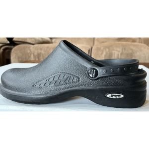 Women’s Natural Uniforms Black Nursing‎ Rubber Shoe Sz 11